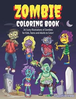 Zombie Coloring Book