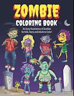 Zombie Coloring Book