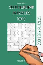 Slitherlink Puzzles - 200 Easy Puzzles 10x10 vol.25