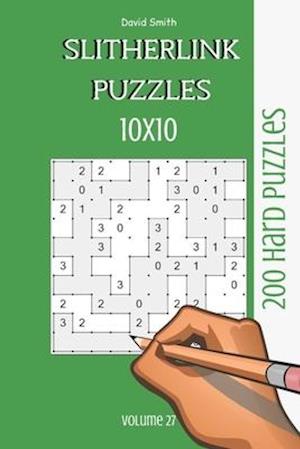 Slitherlink Puzzles - 200 Hard Puzzles 10x10 vol.27