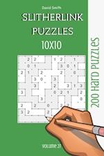 Slitherlink Puzzles - 200 Hard Puzzles 10x10 vol.27