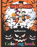 Halloween coloring book