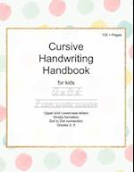 Cursive Handwriting Handbook for kids