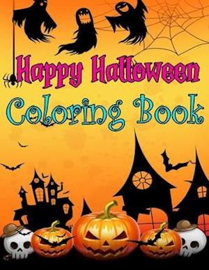 Happy Halloween Coloring Book