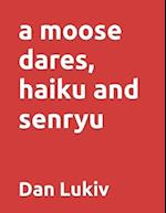 A moose dares, haiku and senryu