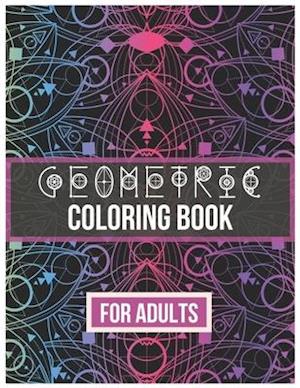 Geometric Coloring Book for Adults