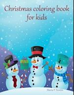 Christmas coloring book for kids