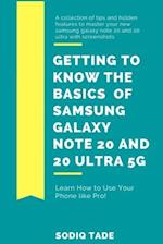 Getting to know the Basics of Samsung Galaxy Note 20 and 2O Ultra 5G