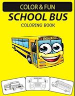 School Bus Coloring Book