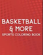 Basketball & More Sports Coloring Book