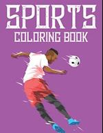 Sports Coloring Book