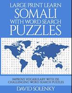 Large Print Learn Somali with Word Search Puzzles