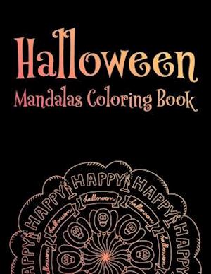 Halloween Mandalas Coloring Book