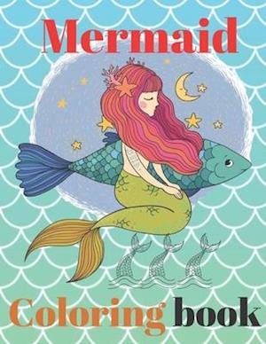 Mermaid coloring book