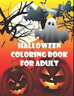 Halloween coloring books for Adult