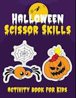 Halloween Scissor Skills activity Book for kids