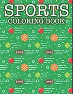 Coloring Book For Boys Cool Sports