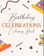 Birthday Celebrations Coloring Book