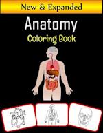 Anatomy Coloring Book: Color and learn with fun: Anatomy pictures, coloring and learning book with fun for kids (60 Pages with human body parts images