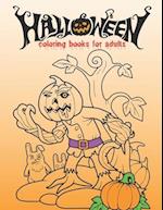 Halloween Coloring Book For Adults: Halloween Adult Coloring Book Anti Stress Relaxation (Horror Coloring Book For Adults) 