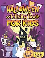 Halloween Activity Book For Kids