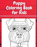 Puppy Coloring Book for Kids