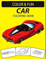 Car Coloring Book