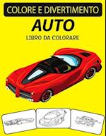 Auto Libro da colorare