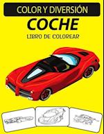 Coche Libro De Colorear