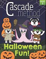 Cascade Method Halloween Fun! Book 1 by Tara Boykin: 10 Original Spooky Halloween Piano Pieces and Duets for Beginner Students Traditional Sheet Music