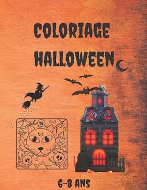 COLORIAGE HALLOWEEN 6-8 ans