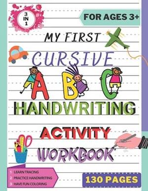 My First Cursive ABC Handwriting Activity Workbook