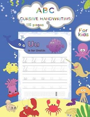 ABC CURSIVE HANDWRITING For kids