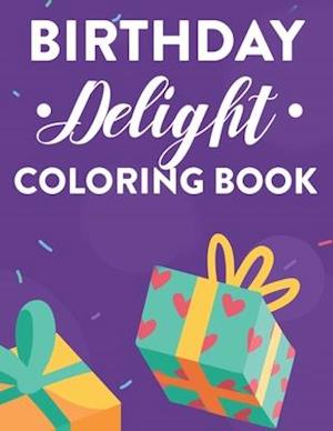 Birthday Delight Coloring Book