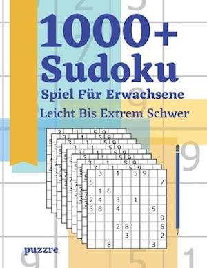 1000+ Sudoku Spiel Für Erwachsene Leicht Bis Extrem Schwer