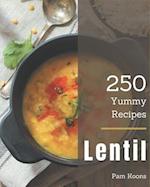 250 Yummy Lentil Recipes