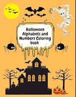 Halloween Alphabets and Numbers Coloring book