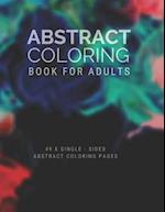 Abstract Coloring Book For Adults