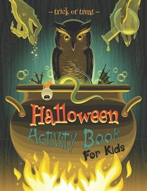 Trick or Treat Halloween Activity Book for Kids