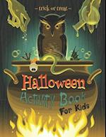 Trick or Treat Halloween Activity Book for Kids