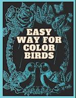 Easy Way For Color Birds