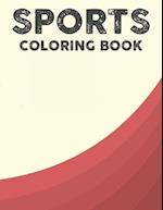 Sports Coloring Book