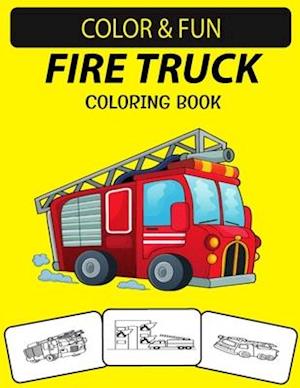 Fire Truck Coloring Book