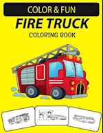 Fire Truck Coloring Book