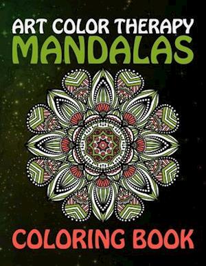 Art Color Therapy Mandalas Coloring Book