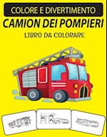 Camion Dei Pompieri Libro Da Colorare