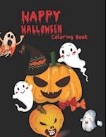 Happy Halloween Coloring Book