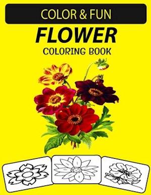 Flower Coloring Book