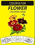 Flower Coloring Book