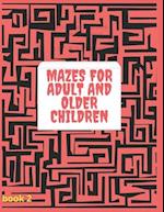 Mazes for Adult and Older Children book 2